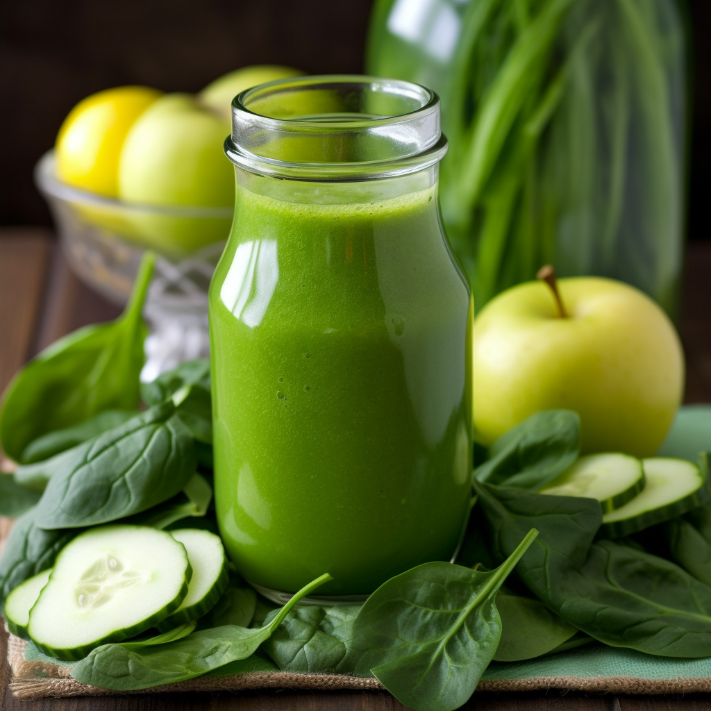 Une recette détox à l'aloe vera pour un smoothie vert aux pommes et aux concombres.