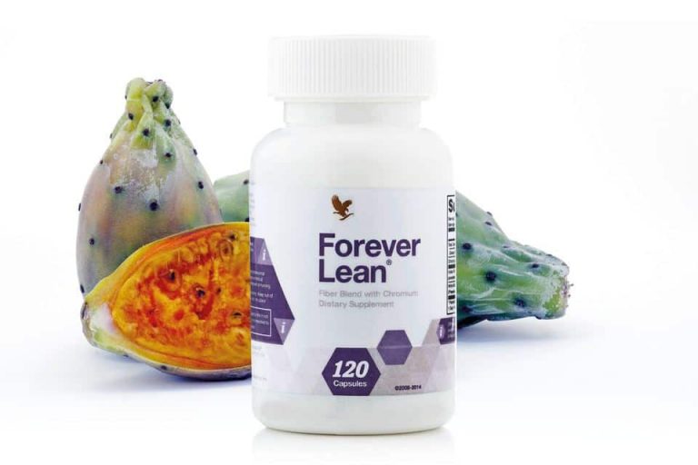 Un programme d'été pour la perte de poids avec une bouteille de Forever Lean et un cactus à côté.