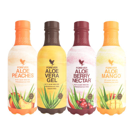 4-Pack Mix Boissons Aloe Vera