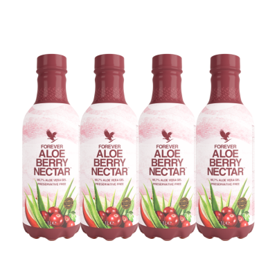4-Pack Aloe Berry Nectar Forever Living Aloe Vera
