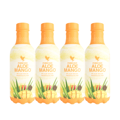 4-Pack Forever Aloe Mangue Forever Living Aloe Vera