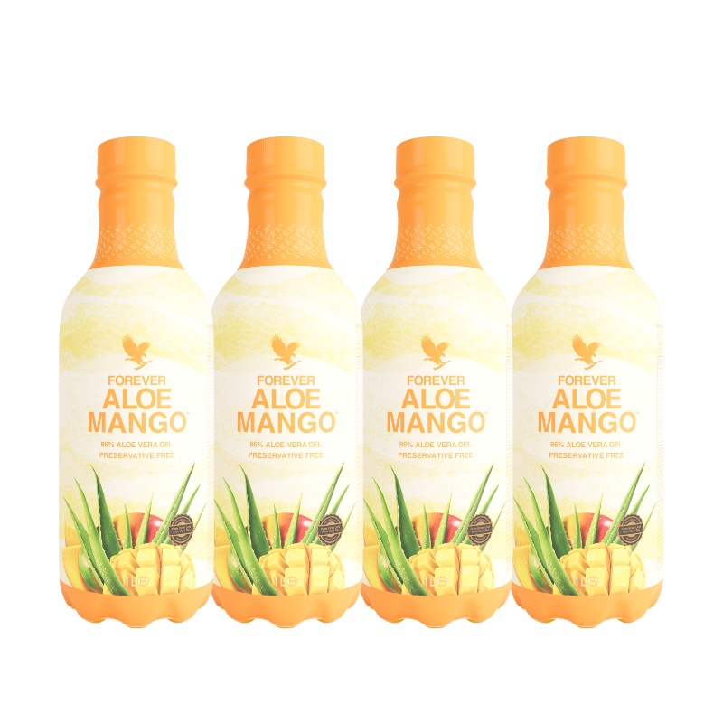 4-Pack Forever Aloe Mangue